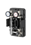 Насосная группа Varmega V-Flow VMPG11-250000, с термосмесительным клапаном, DN25, нержавеющая сталь, без насоса 