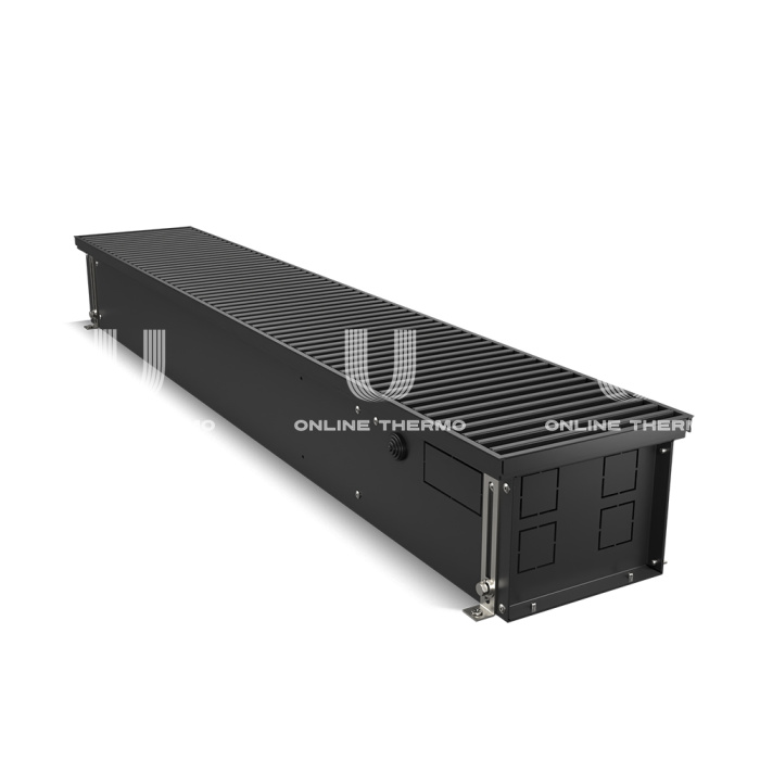 Конвектор внутрипольный Royal Thermo ATRIUM RT-A-150/200/1800-DG-U-BL, с естественной конвекцией, без вентилятора 