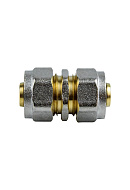 Муфта равностронняя Aquasfera 7003-02, 20 мм, компрессионная 