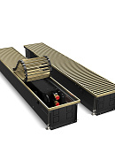 Конвектор внутрипольный Royal Thermo ATRIUM RT-A-150/200/1800-DG-U-LB, с естественной конвекцией, без вентилятора 