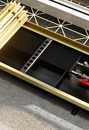 Конвектор внутрипольный Vitron ВК.75.260.1000.2ТГ (239 Вт), с естественной конвекцией (без вентилятора) 