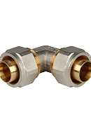Угольник (угол) 90° равнопроходной Stout SFS-0003-003232 32x32, никелированный, компрессионный 
