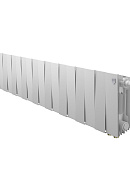Биметаллический дизайн-радиатор Royal Thermo PianoForte 200 VR80, белый - 18 секций, нижнее подключение 