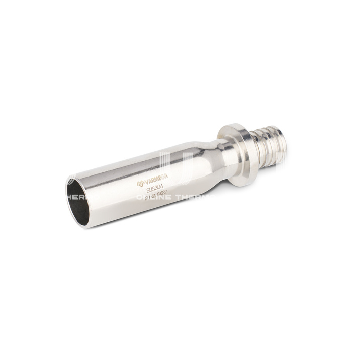 Переходник безраструбный PEX-INOX Varmega Inox Press VM723002522, 25-3.5×22 