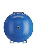 Гидроаккумулятор (расширительный бак) для водоснабжения Wester WAO100P, 100 л, cиний, горизонтальный, напольный, нержавеющий фланец 