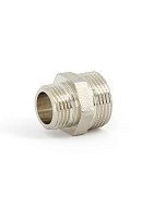 Ниппель переходной Uni-Fitt 600N6500, 1 1/2"х1 1/4", никелированный 