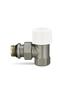 Термостатический клапан (терморегулятор) Varmega VMDV05-310404, 1/2" ВР-НР, угловой, серый 