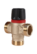 Термостатический смесительный клапан Rommer RVM-0232-256025 НР 1", Kvs 2.5, PN5, 35-60°C 