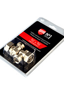 Набор узлов нижнего подключения Royal Thermo RTE 07.0021 3/4"х3/4"EK НГ-НР, угловой, раздельный, 2 шт. 