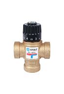 Термостатический смесительный клапан Stout SVM-0110-164320 DN20, ВР 3/4", Kvs 1.6, PN10, 20-43°С 