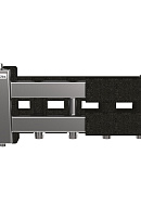 Балансировочный коллектор Gidruss (Гидрусс) BMSS-60-3D.EPP, до 60 кВт, нержавеющая сталь, с термоизоляцией 