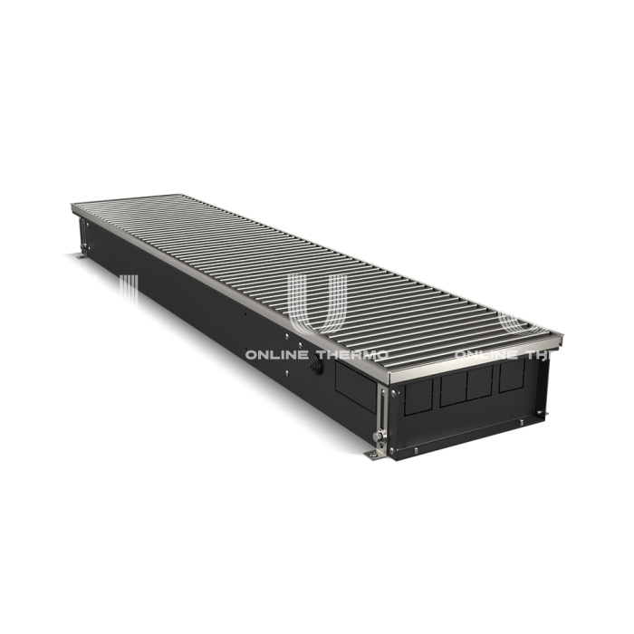 Конвектор внутрипольный Royal Thermo ATRIUM RT-A-110/250/3000-DG-U-NA, с естественной конвекцией, без вентилятора 